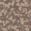 Texture military camouflage seamless pattern. Abstract army vector illustration Royalty Free Stock Photo