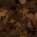 Texture military camouflage seamless pattern. Abstract army vector illustration Royalty Free Stock Photo