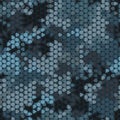 Texture military camouflage seamless pattern. Abstract army vector illustration Royalty Free Stock Photo