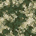 Texture military olive green and tan colors forest camouflage seamless pattern Royalty Free Stock Photo