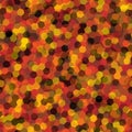 Texture military red, orange and black colors urban camouflage seamless pattern Royalty Free Stock Photo