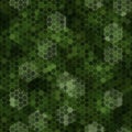 Texture military tan green colors forest camouflage seamless pattern Royalty Free Stock Photo