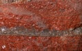 The texture of the mineral sylvinite, a natural crystalline potassium salt.