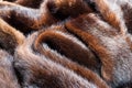 texture. Mink fur. mink coat