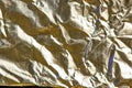 texture of mint foil in sepia light Royalty Free Stock Photo