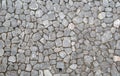 Texture of modern limestone masonry