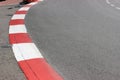 Texture Of Motor Race Asphalt And Curb On Monaco GP