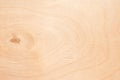 Texture of natural birch plywood, the surface of the wood has been rubbed with sandpaper and scratched Royalty Free Stock Photo