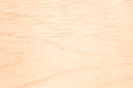 Texture of natural birch plywood, the surface of the wood has been rubbed with sandpaper and scratched Royalty Free Stock Photo