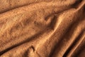 Texture of natural suede leather Royalty Free Stock Photo