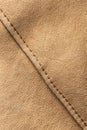 Texture of natural suede leather Royalty Free Stock Photo
