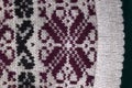 Texture natural wool knit pattern Royalty Free Stock Photo