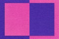 Texture of navy blue and purple paper background with pattern, macro. Craft magenta and indigo cardboard Royalty Free Stock Photo