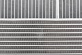 Texture of the new engine cooling radiators Royalty Free Stock Photo