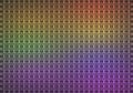 Texture with number 13 in circle and square with lines, background, colored soft lights, mathematics, Royalty Free Stock Photo