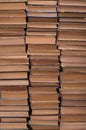 Texture of old books Royalty Free Stock Photo