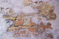 Texture of old brick wall for background. Royalty Free Stock Photo