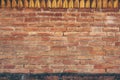 Texture of an old brick wall pattern as urban background Royalty Free Stock Photo