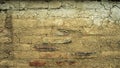 Texture of an old brick wall with peeling plaster Royalty Free Stock Photo