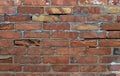 Texture of old bricks background Royalty Free Stock Photo
