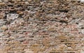 Texture of old broken brick wall. Royalty Free Stock Photo