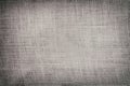 Texture of old canvas with vignette, sackcloth, vintage background Royalty Free Stock Photo