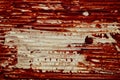 The texture of old cardboard with bloodstain