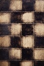 Texture of an Old Chess Table Royalty Free Stock Photo