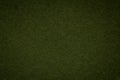 Texture of old dark green paper background, closeup. Structure of dense moss cardboard Royalty Free Stock Photo