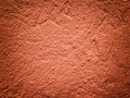 Texture of old dark orange plaster, peeling wall Royalty Free Stock Photo