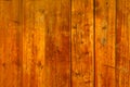 Texture of old ginger wooden plank. Natural wood background