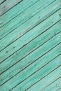 Texture of old green planks Royalty Free Stock Photo