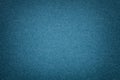 Texture of old navy blue paper background, closeup. Structure of dense denim cardboard Royalty Free Stock Photo