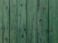 Texture of an old, dirty plank surface, green Royalty Free Stock Photo
