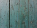 Texture of an old plank surface, green Royalty Free Stock Photo