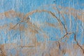 Texture of old plaster with worn blue paint Royalty Free Stock Photo