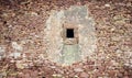 Texture of an old red stone Royalty Free Stock Photo