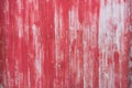 Texture of old red wooden planks, space for background, wallpaper Royalty Free Stock Photo