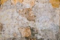 Texture of old rock wall for background with windows Royalty Free Stock Photo