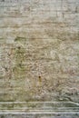 Old rough surface of cement, concrete wall with large sand, stones fractions Royalty Free Stock Photo