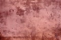 Texture of old rustic wall covered with pink stucco, Abstract background for design