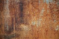 Texture of old rusty metal sheet Royalty Free Stock Photo