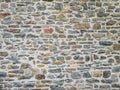 Texture of stone wall - rock bricks background Royalty Free Stock Photo