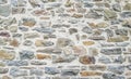 Texture of stone wall - rock bricks background Royalty Free Stock Photo