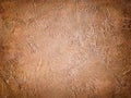 Texture of old wall with decorative plaster brown and brick colors Royalty Free Stock Photo