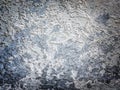 Texture of old wall with decorative plaster white and blue color Royalty Free Stock Photo