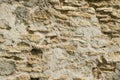 The texture of the old wall of natural stone Royalty Free Stock Photo