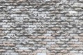 Texture of old weathered brick wall decayed and broken Royalty Free Stock Photo