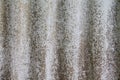 Texture of old weathered corrugated iron. Royalty Free Stock Photo