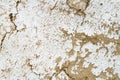 Texture of old whitewash on clay wall Royalty Free Stock Photo